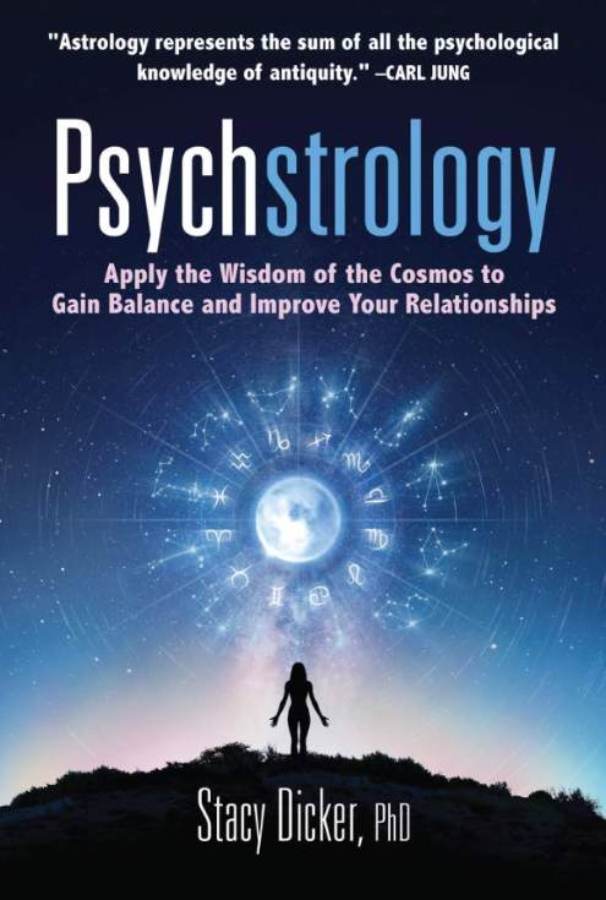 Book cover of 'Psychstrology' by Stacy Dicker.